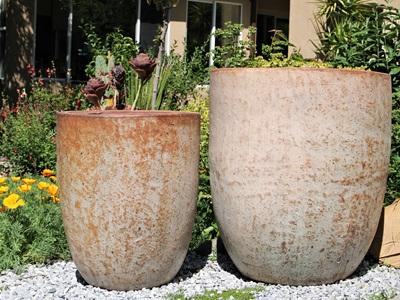Rimless Parco Alto Pot Heirloom White Sm 19"x25"