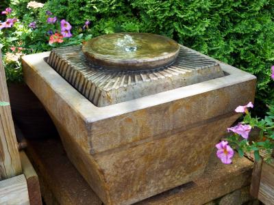 Sunburst Bubbler Fountain BP 13"x18"x18" -134lbs