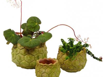 Aged Granada Planter Md 9"x8"