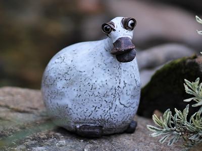 Dough White Ducky White Sm 8.5"x6"x8"