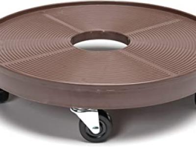 Dolly Plant Lock Wheels Espresso 16"