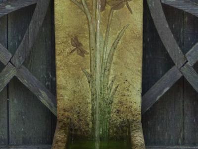 Dragonfly Single Spout Fountain RH 39"x12"x16.5" -180lbs