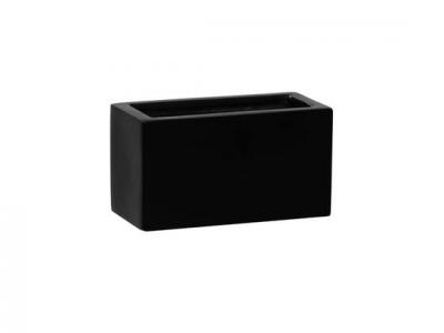 Jort Mini Pot Black XXSm 7.87"x3.94"x4.33"