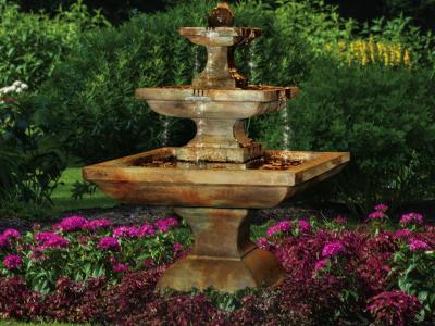 Equinox Tall Fountain RS 55"x38"x38" -733lbs