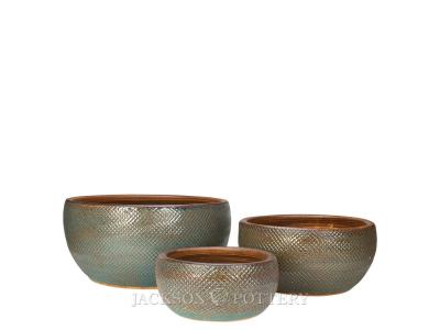 Palladian Bowl Sky Blue 17"