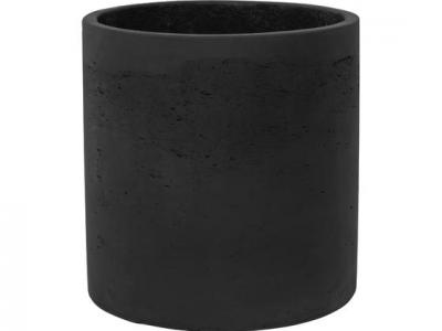 Puk Pot Black Wash Sm 5.9"x5.9"