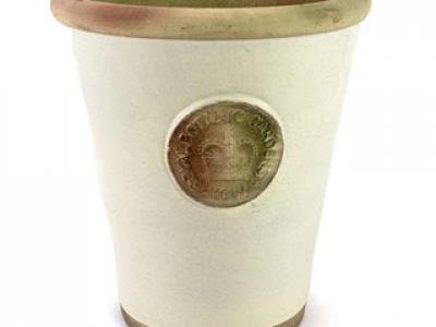 Cotswold Long Toms Pot Ivory Md 8"x7"