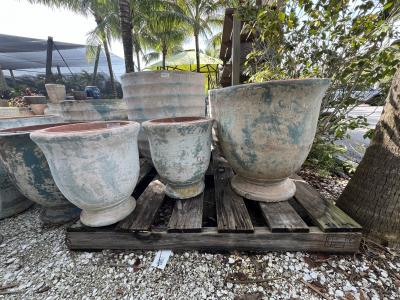 Urn Chianni Atlantis Sky Lg 22"x22"
