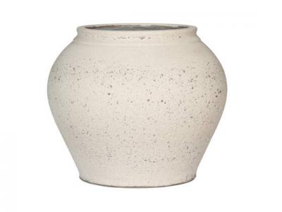 Cody High HR Pot Chalk White Lg 22.83"x27.17"