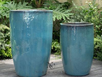 Pot Tucker Bali Blue Lg 22"x33"