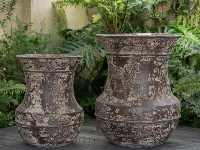 Jar Shellback Dark Athens Lg 25"x32"