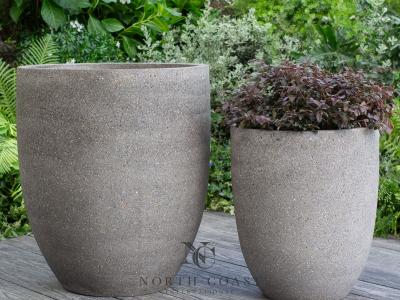 Pot Diego Cement Lg 24"x26"