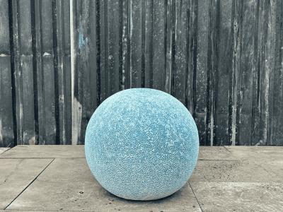 Decorative Ball Coral Aqua 16"