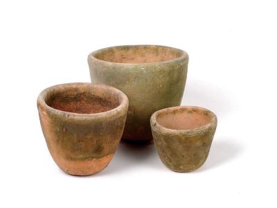 Crucible Aged Planter Lg 7.5"x7"