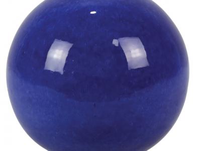Decorative Ball Cobalt Blue 8"