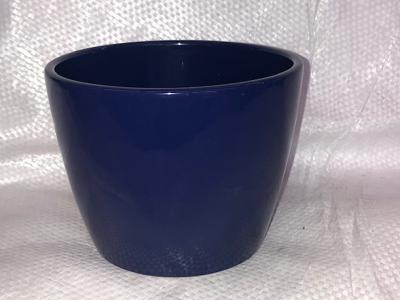 Straight Cover Pot Navy 5.25"x4"