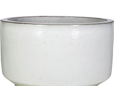 Asolo Pot Antique White Sm 16"