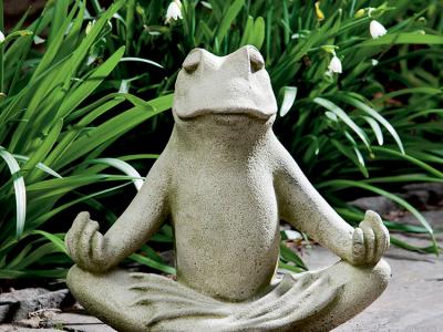 Totally Zen Too Frog EM 13"x6.5"x12" - 21 lbs